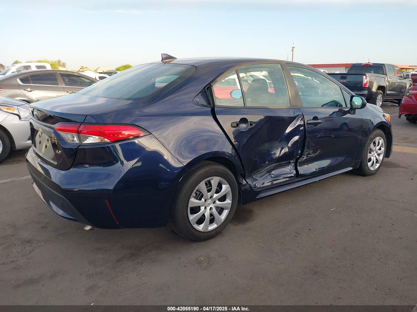 VIN 5YFEPMAE8MP187468 2021 TOYOTA COROLLA LE