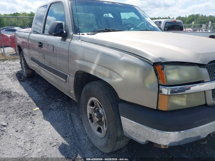2003 Chevrolet Silverado 1500 VIN: 1GCEC19V33Z271314 Lot: 42055309