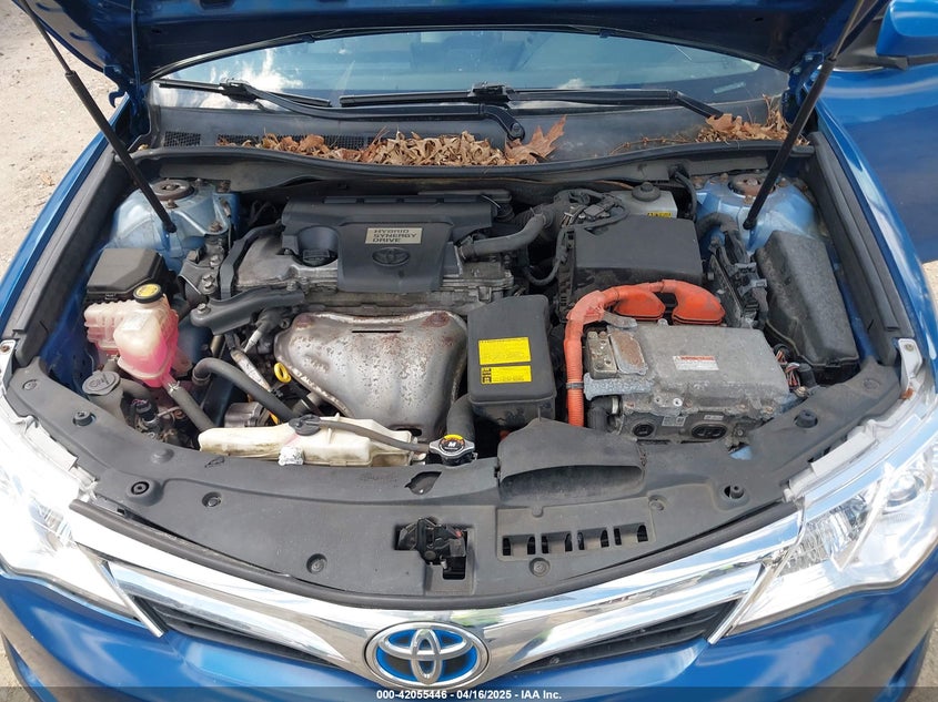 2012 TOYOTA CAMRY HYBRID VIN: 4T1BD1FK7CU054318