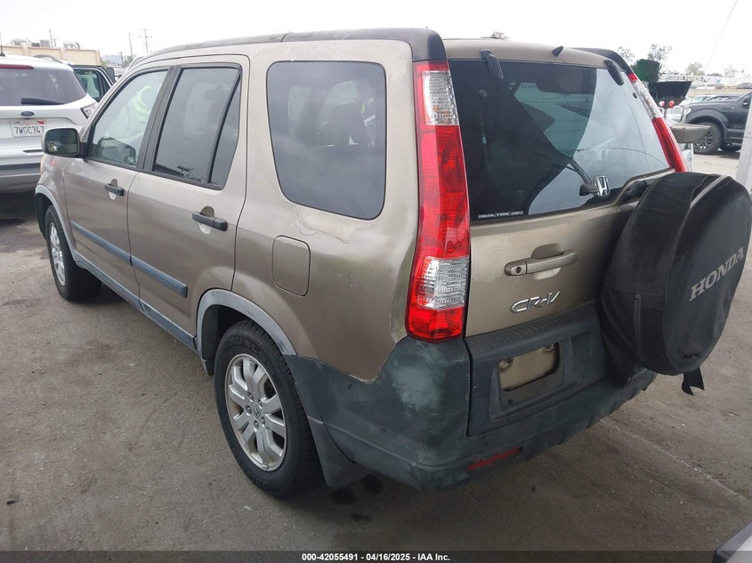 2006 HONDA CR-V VIN: JHLRD78836C027802