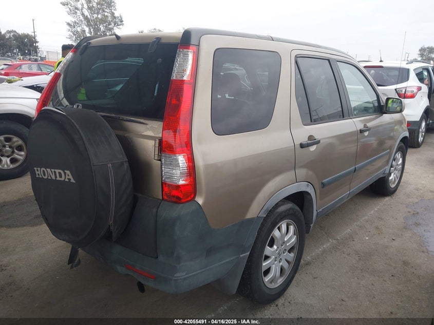 2006 HONDA CR-V VIN: JHLRD78836C027802
