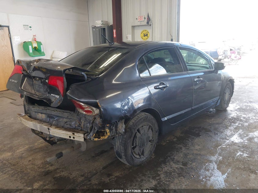 2006 HONDA CIVIC HYBRID VIN: JHMFA36286S029193
