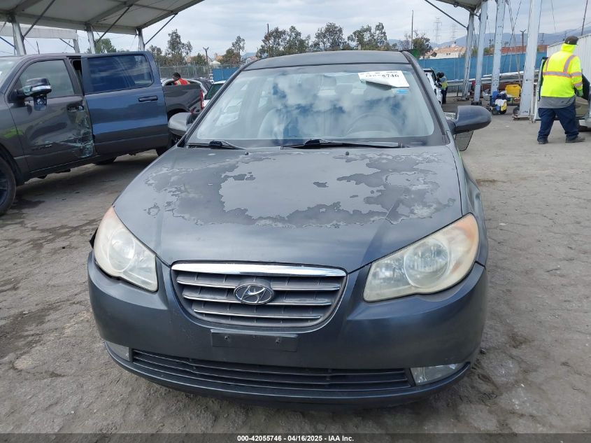 2007 Hyundai Elantra Gls/Limited/Se VIN: KMHDU46D47U264179 Lot: 42055746