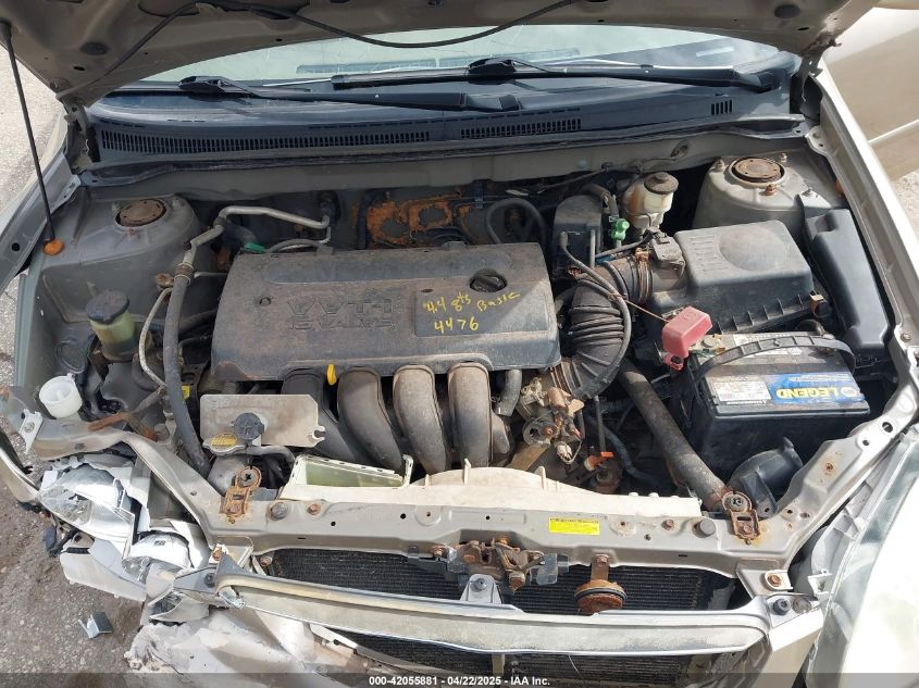 2004 Toyota Corolla Ce/Le/S VIN: 1NXBR32E64Z282311 Lot: 42055881