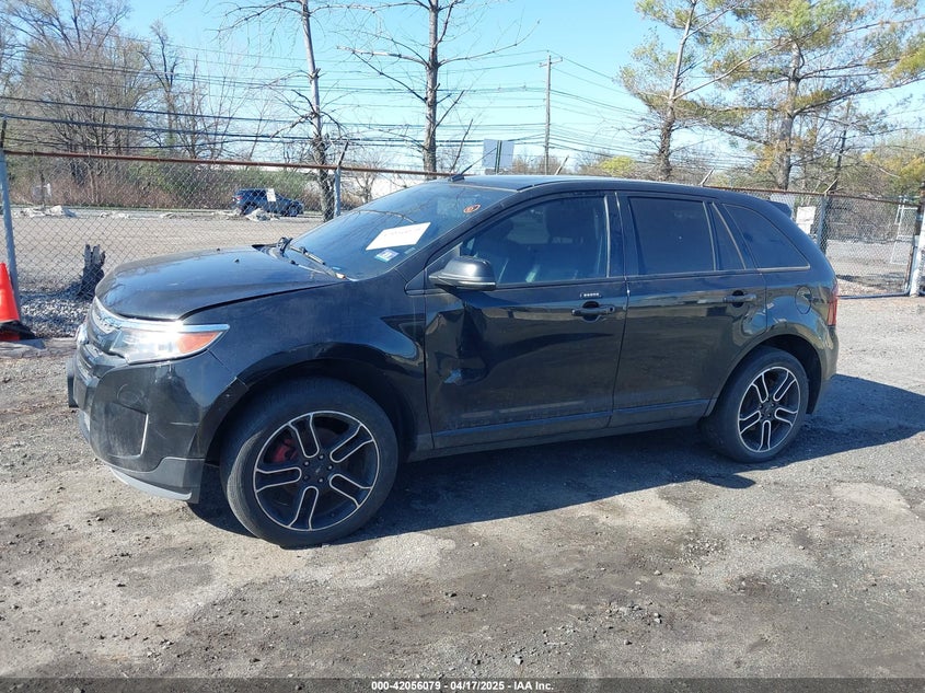 2013 FORD EDGE VIN: 2FMDK4JC3DBC20325