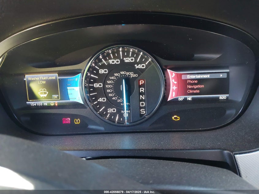 2013 FORD EDGE VIN: 2FMDK4JC3DBC20325