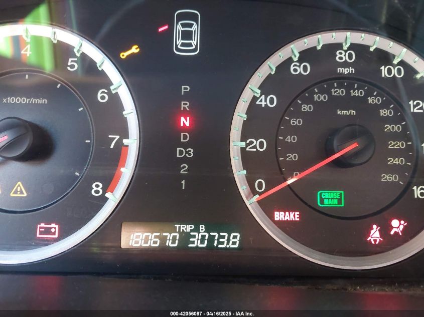 2009 Honda Accord 2.4 Lx-S VIN: 1HGCS12379A011574 Lot: 42056087