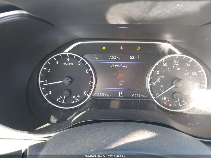 2019 NISSAN MAXIMA VIN: 1N4AA6AV8KC376936