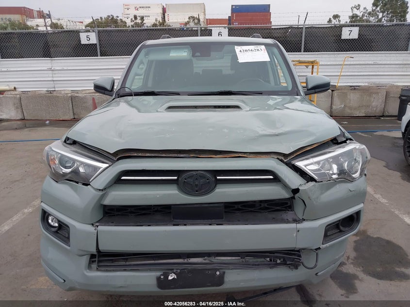 2022 TOYOTA 4RUNNER VIN: JTESU5JR8N5987279