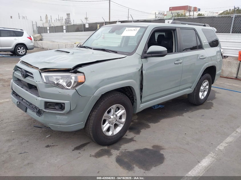 2022 TOYOTA 4RUNNER VIN: JTESU5JR8N5987279
