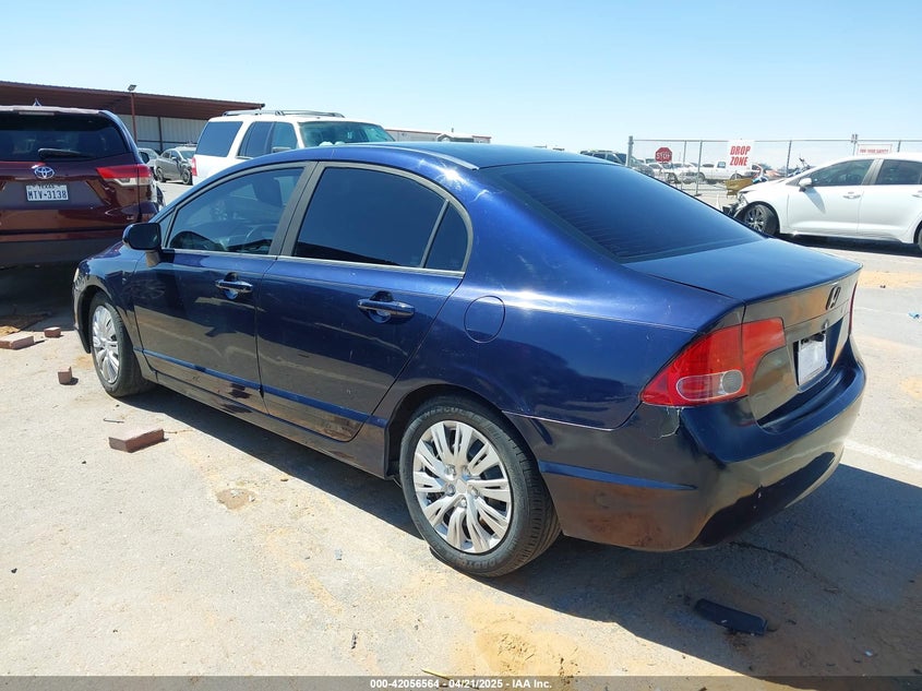 2008 HONDA CIVIC VIN: 1HGFA16568L026274