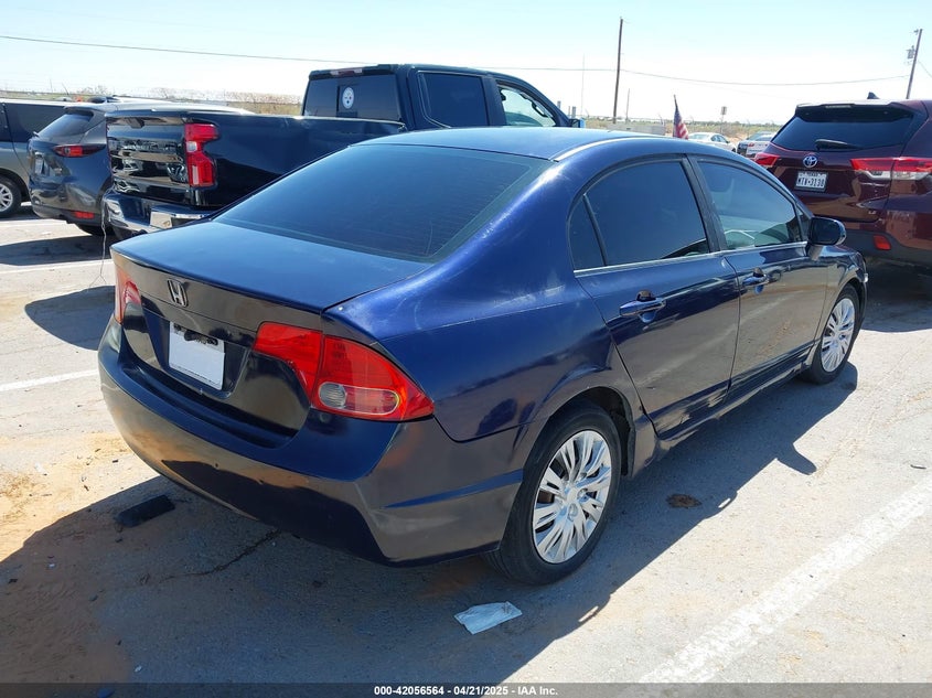 2008 HONDA CIVIC VIN: 1HGFA16568L026274