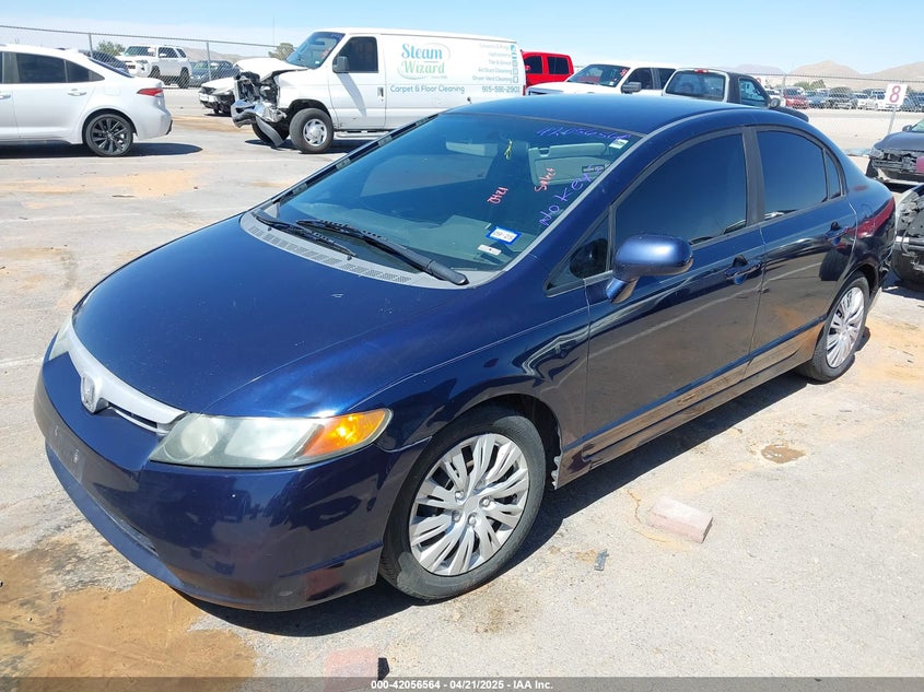 2008 HONDA CIVIC VIN: 1HGFA16568L026274