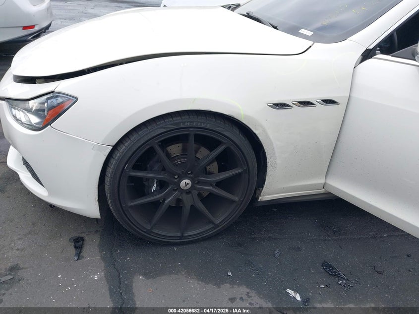 2014 MASERATI GHIBLI VIN: ZAM57RTA3E1090350