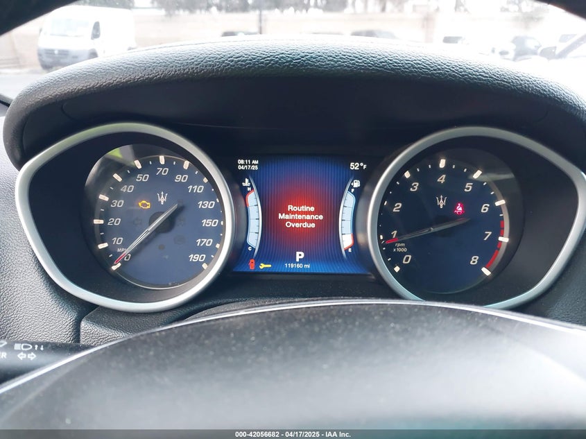2014 MASERATI GHIBLI VIN: ZAM57RTA3E1090350