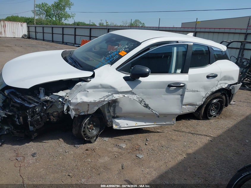 2025 Nissan Kicks S Intelligent Awd VIN: 3N8AP6BB2SL329343 Lot: 42056794