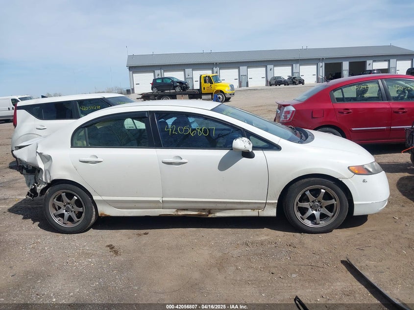 2007 HONDA CIVIC VIN: 1HGFA16597L040104