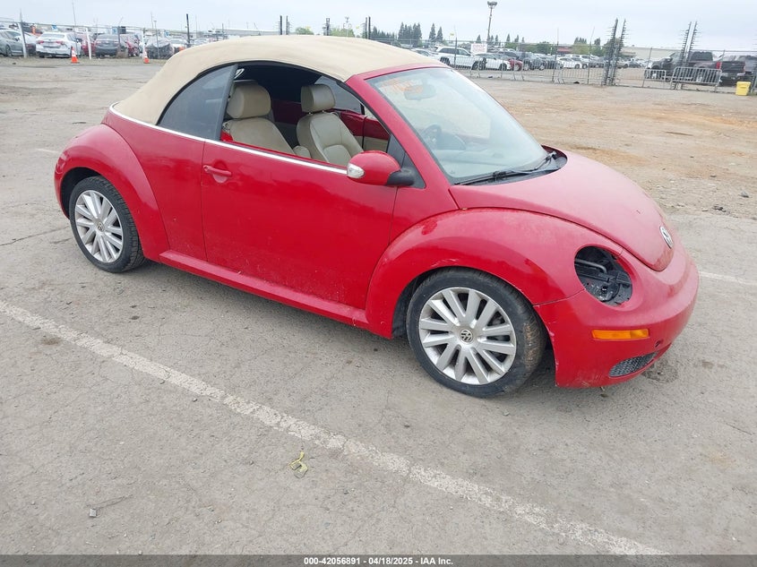 2009 VOLKSWAGEN NEW BEETLE VIN: 3VWRF31Y59M401630