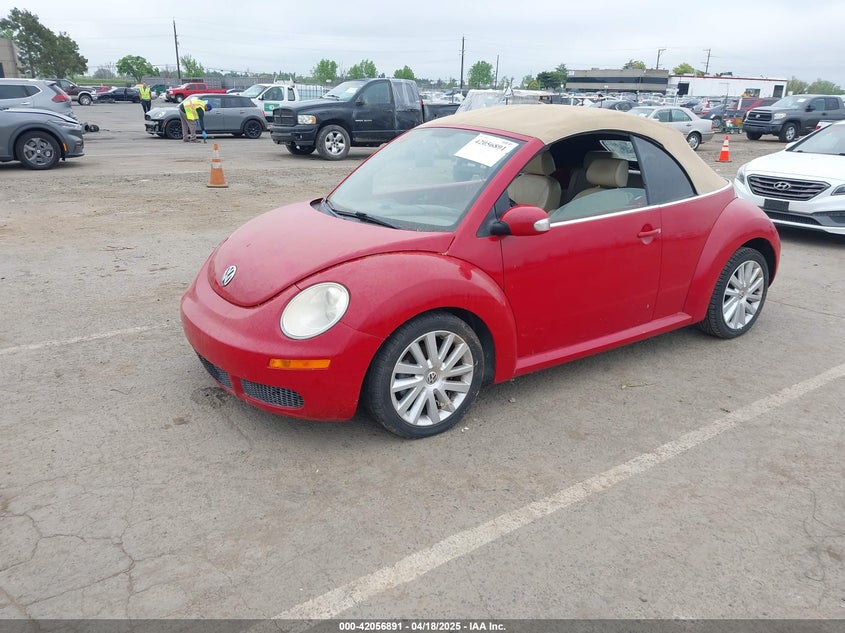 2009 VOLKSWAGEN NEW BEETLE VIN: 3VWRF31Y59M401630