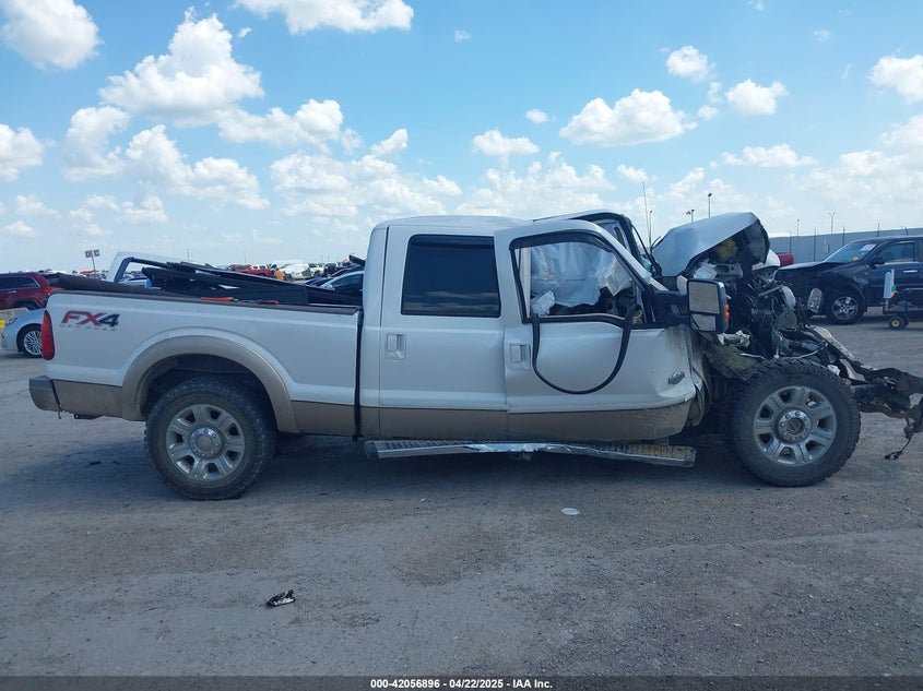 2012 Ford F-250 Lariat VIN: 1FT7W2BT6CEC23912 Lot: 42056896