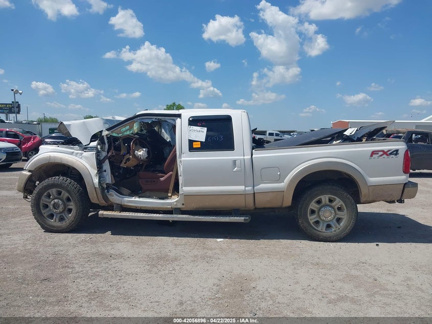 2012 Ford F-250 Lariat VIN: 1FT7W2BT6CEC23912 Lot: 42056896