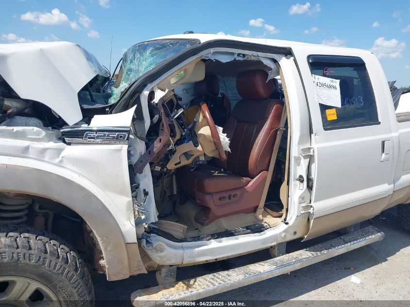 2012 Ford F-250 Lariat VIN: 1FT7W2BT6CEC23912 Lot: 42056896