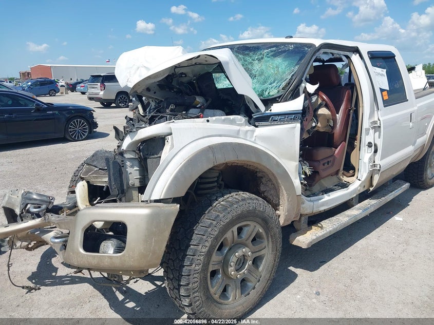 2012 Ford F-250 Lariat VIN: 1FT7W2BT6CEC23912 Lot: 42056896