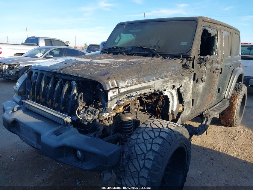 2020 JEEP WRANGLER UNLIMITED SPORT S 4X4 - 1C4HJXDNXLW348677