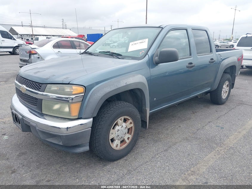 2006 CHEVROLET COLORADO VIN: 1GCDS136768186552