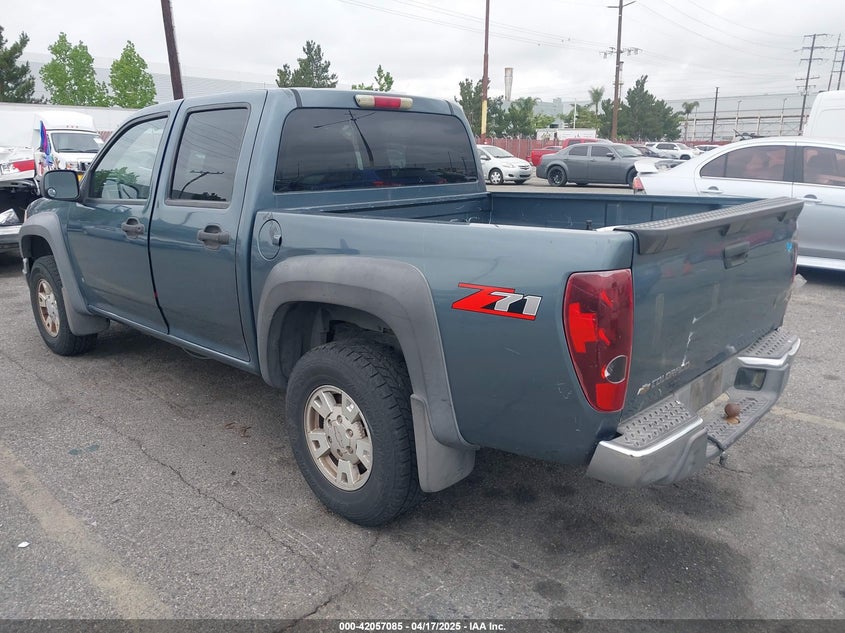 2006 CHEVROLET COLORADO VIN: 1GCDS136768186552