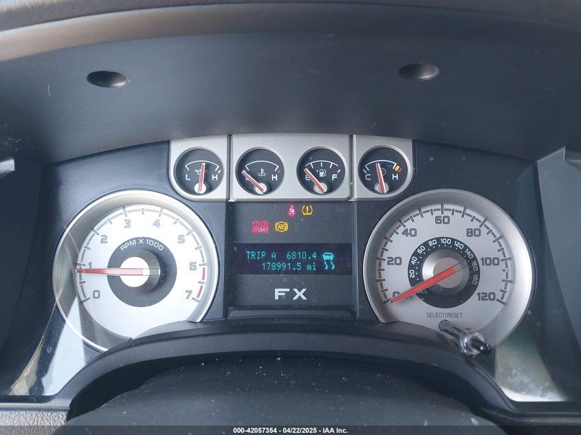 2010 FORD F-150 VIN: 1FTFW1EV7AFB81969