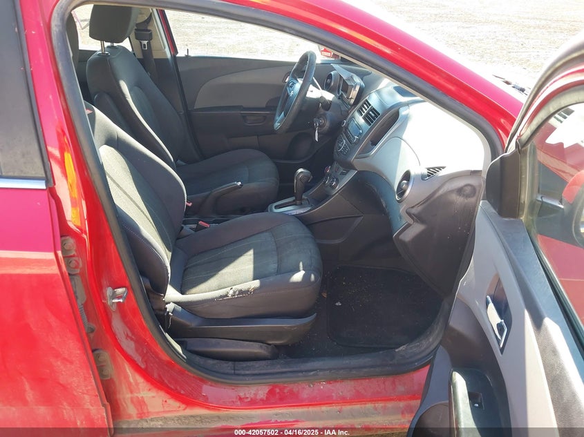 2012 CHEVROLET SONIC VIN: 1G1JC5SH8C4197923
