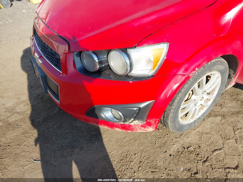 2012 CHEVROLET SONIC VIN: 1G1JC5SH8C4197923