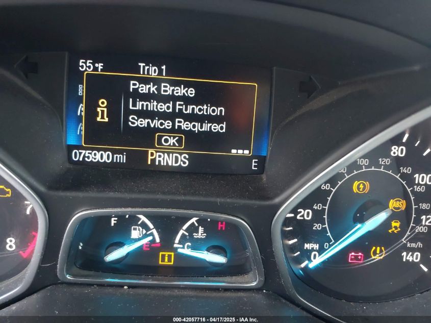 2017 Ford Escape Se VIN: 1FMCU0GDXHUE37157 Lot: 42057716