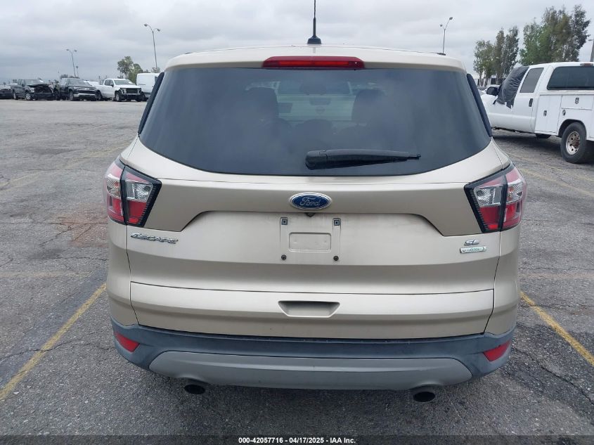 2017 Ford Escape Se VIN: 1FMCU0GDXHUE37157 Lot: 42057716