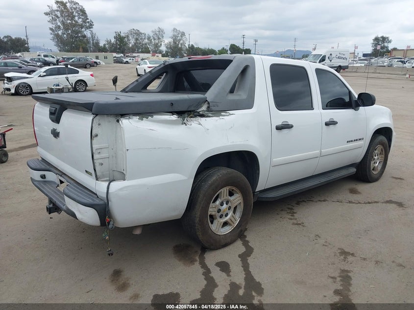 2007 CHEVROLET AVALANCHE 1500 VIN: 3GNFK12397G298661