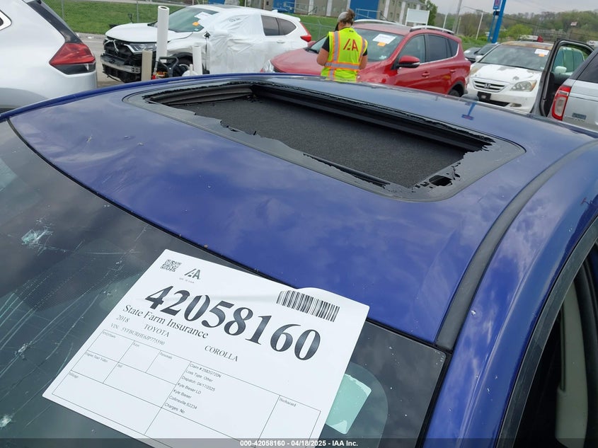 2018 TOYOTA COROLLA L/LE/XLE/SE/XSE - 5YFBURHE6JP775590