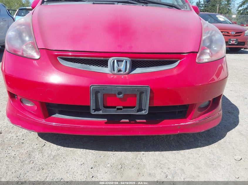 2008 Honda Fit Sport VIN: JHMGD386X8S011440 Lot: 42058186