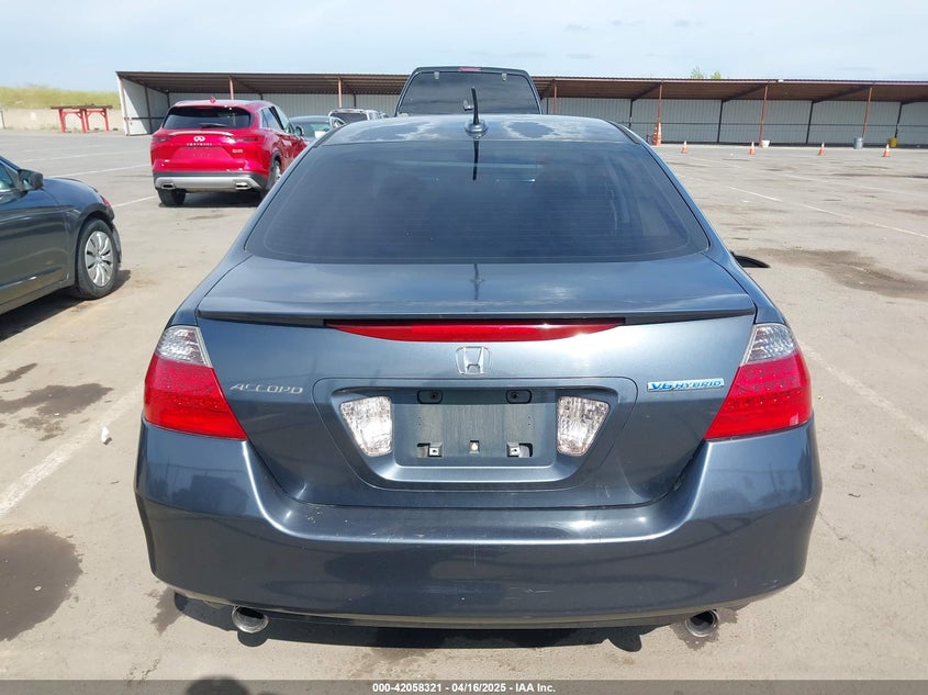 2006 HONDA ACCORD HYBRID VIN: JHMCN36436C000350