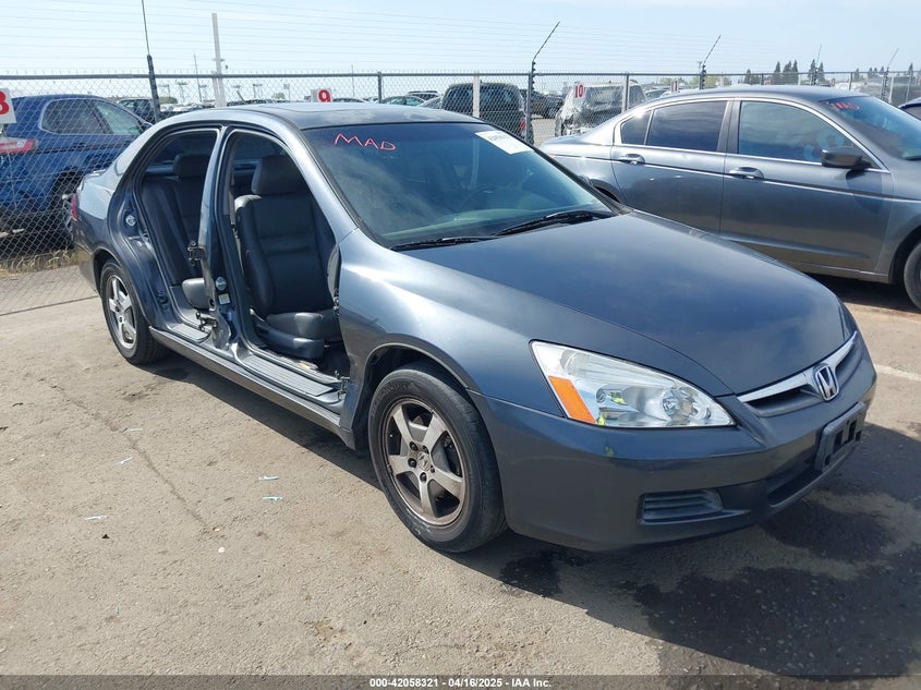 2006 HONDA ACCORD HYBRID VIN: JHMCN36436C000350