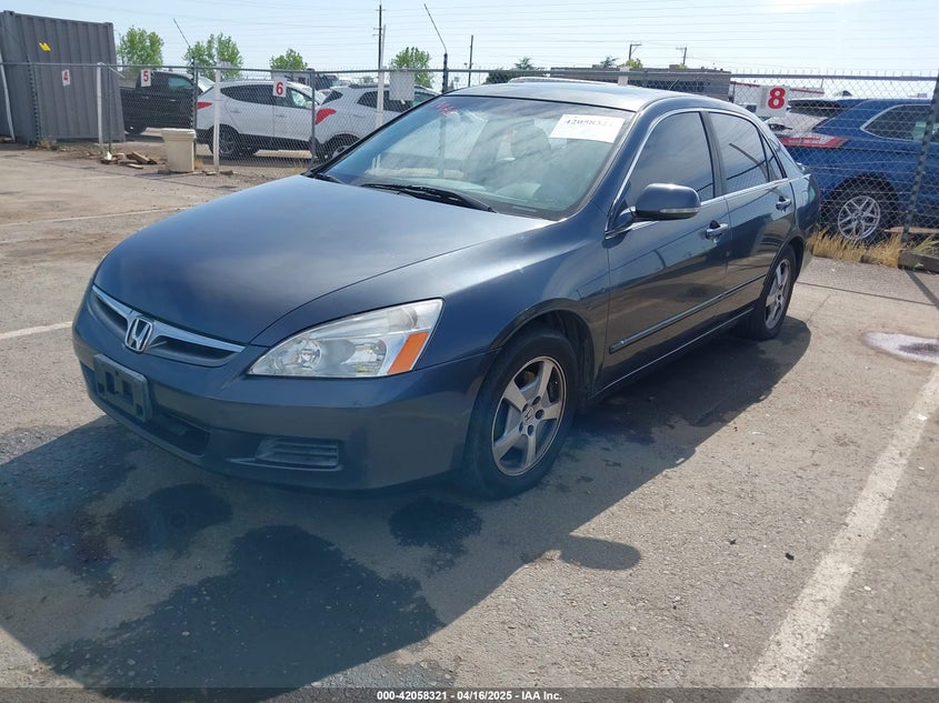 2006 HONDA ACCORD HYBRID VIN: JHMCN36436C000350