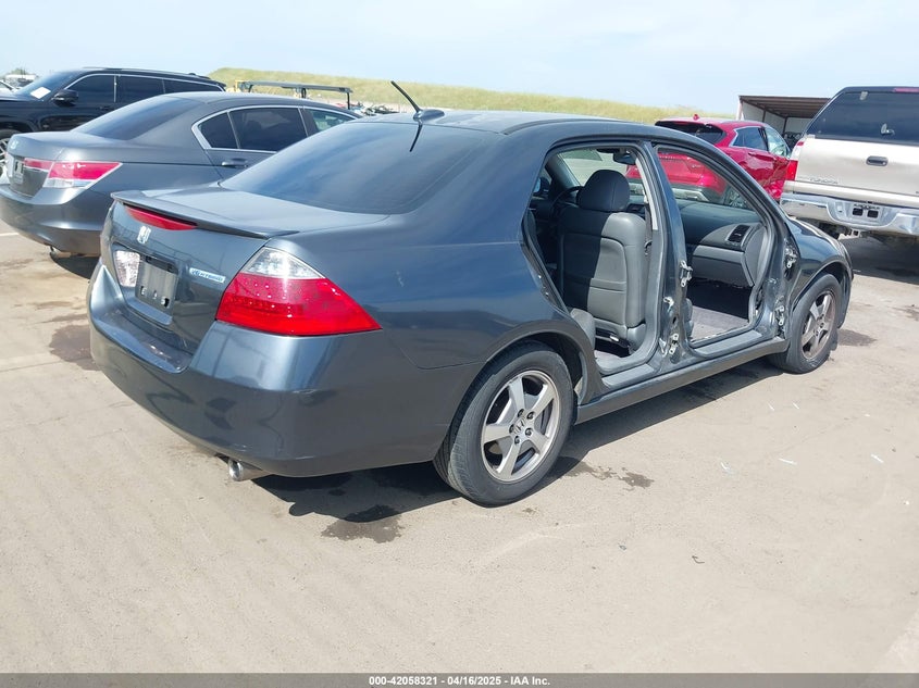 2006 HONDA ACCORD HYBRID VIN: JHMCN36436C000350