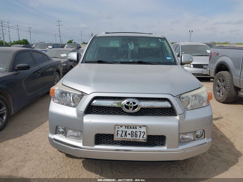 2012 TOYOTA 4RUNNER VIN: JTEZU5JR2C5046311