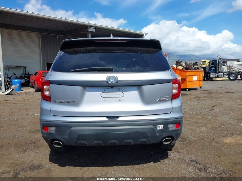 2021 HONDA PASSPORT AWD SPORT - 5FNYF8H22MB000451