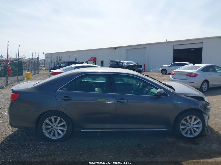 2013 TOYOTA CAMRY HYBRID XLE - 4T1BD1FK2DU070024