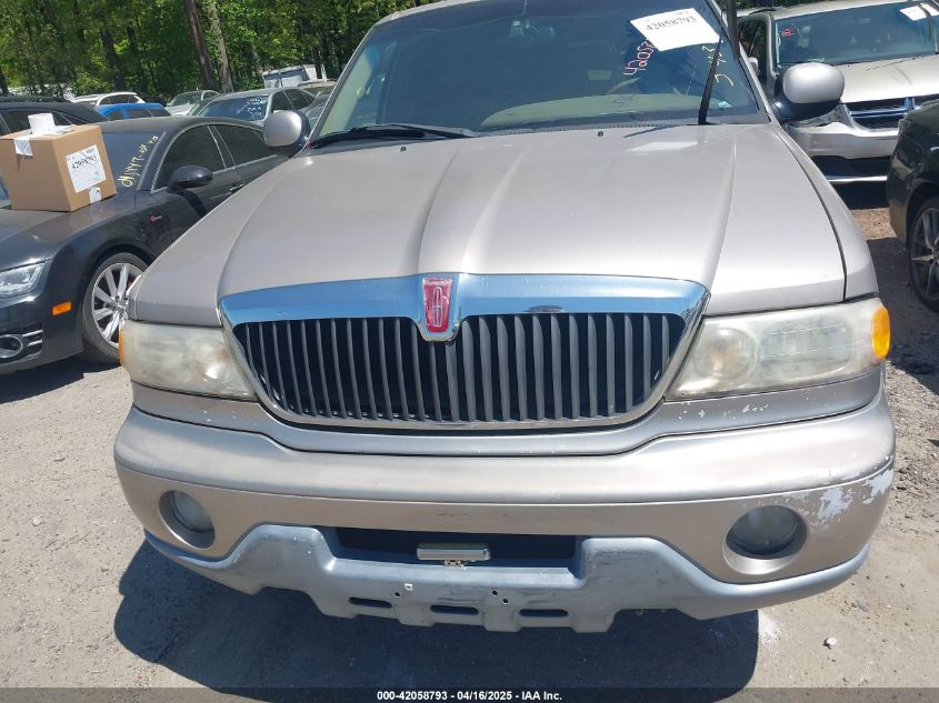 2000 Lincoln Navigator VIN: 5LMEU27A7YLJ43194 Lot: 42058793