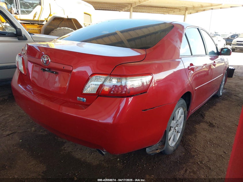 2009 TOYOTA CAMRY HYBRID VIN: 4T1BB46K59U102835