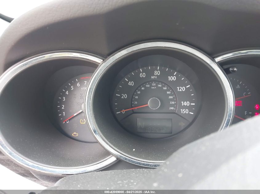 2011 Kia Sorento Lx VIN: 5XYKT3A19BG009866 Lot: 42059008