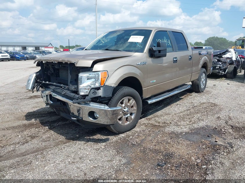 Vin: 1ftfw1et8cfa67125, lot: 42550710, ford f-150 xlt 20122