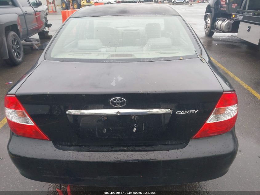 2003 Toyota Camry VIN: 4T1BE320X3U183121 Lot: 42059137